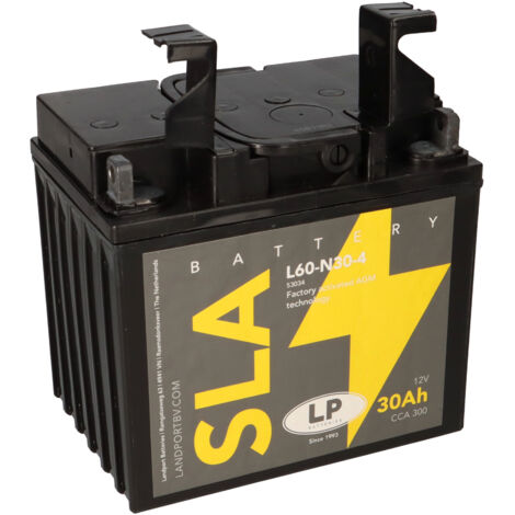Batterie AGM SLA 12V 30Ah für Motorrad Startbatterie MS L60-N30-4