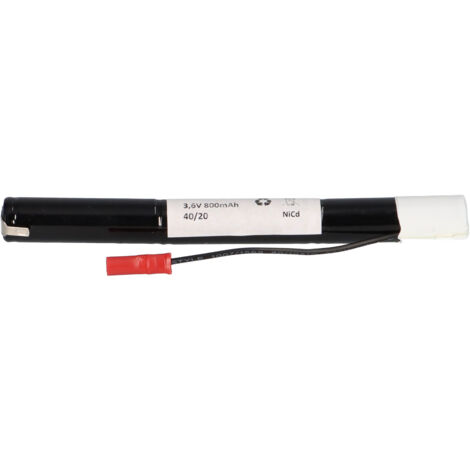 Akkupack für Notleuchten 3,6V 800mAh NiCd L3x1 passend für RZB 67000.0.213 (1/5)