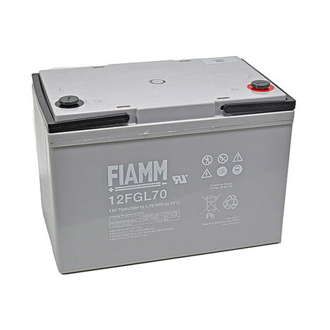 Fiamm Blei-Akku 12FGL70 12V 70Ah Pb M6 Innengewinde
