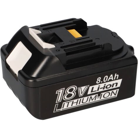 18V Akku passend für Makita Akku 18V 8Ah BL1860  BL1850 BL1850B BL1860 BL1860B BL1840B BL1840 BL1830 BL1835 BL1845 194204-5 LXT-400