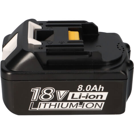 18V Akku passend für Makita Akku 18V 8Ah BL1860  BL1850 BL1850B BL1860 BL1860B BL1840B BL1840 BL1830 BL1835 BL1845 194204-5 LXT-400