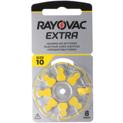 Rayovac HA10 PR70 Hörgeräte Batterien Extra Advanced