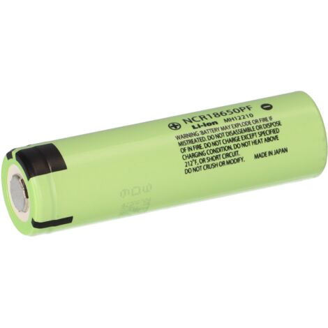 Panasonic Li-Ion 3,6V 2900mAh NCR 18650 PF