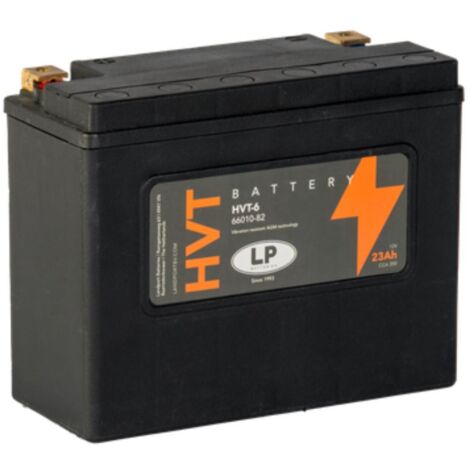 Batterie Nano-Gel 12V 23Ah für Motorrad Startbatterie MH HVT-6
