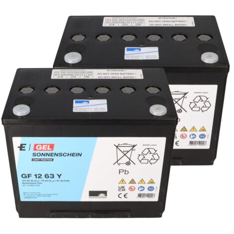 Akku-Satz 24V 63Ah passend für Meyra iChair XXL Modell 1.614 (1/2)