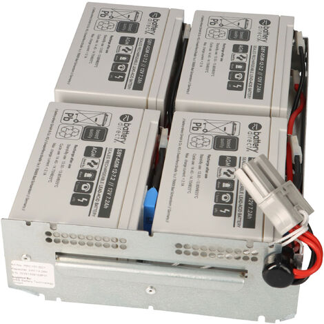 akku-net Ersatzakku für USV APC Smart-UPS SC 1000-2U Rackmount/Tower