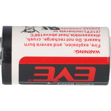 EVE ER34615 Size D Lithium Battery – 3.6V, 19000mAh, Industrial Grade