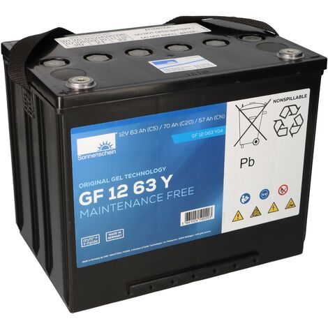 80Ah Gel-Akku 12V Offgridtec C20 Gelbatterie