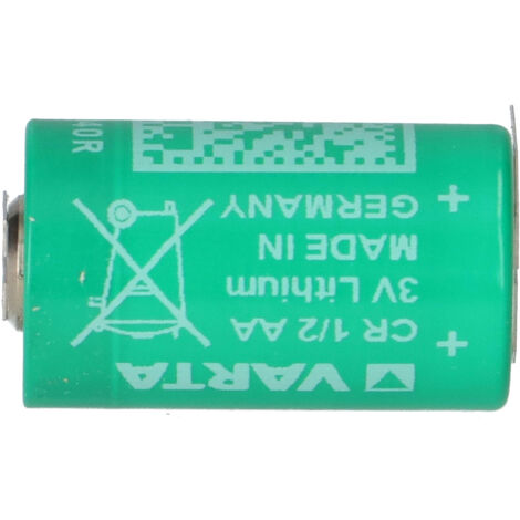 Varta Lithium Batterie CR1/2AA-SLF Print 2/1 ++/- 3V