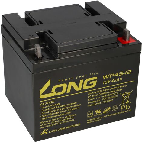 Kung Long WP45-12 VDS12V 45Ah Pb Batterie Bleigel AGM (1/5)