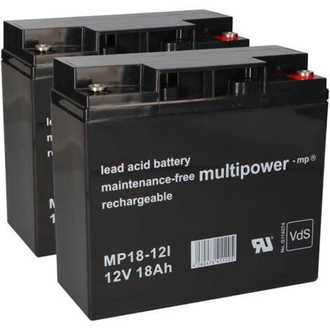 Ersatzakku für Belkin Regulator Pro Net F6C1400-EUR Markenakku mit VdS MP 2x 12V 18Ah