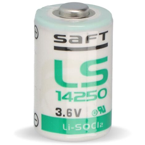 Batterie kompatibel DOM ELS 999 Zylinder 3,6V LS 14250 (1/5)