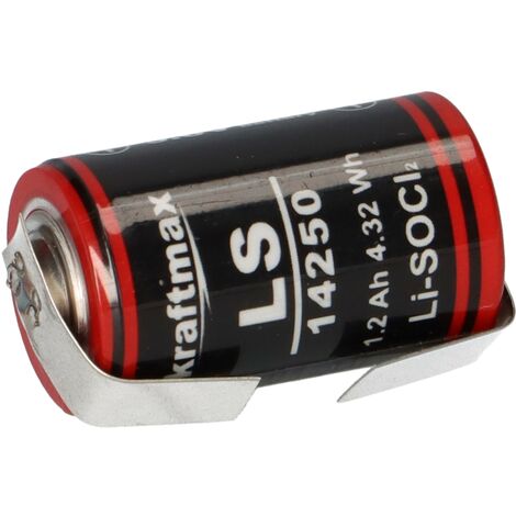 Lithium LS14250 3,6V 1/2 AA Batterie - LF Z-Form - Foto 2