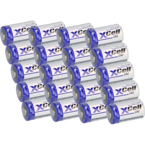 20x XCell Batterie CR2 Lithium 3V 850mAh CR15H CR15H270 CR17355 DLCR2 CR15H270 (1/5)