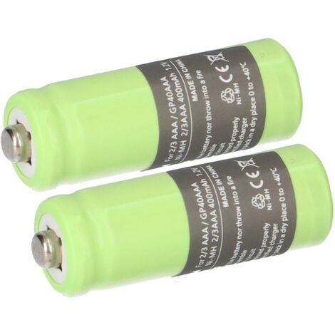 Telefonakku 2x Ni-MH 1,2V 400mAh Hagenuk Classico