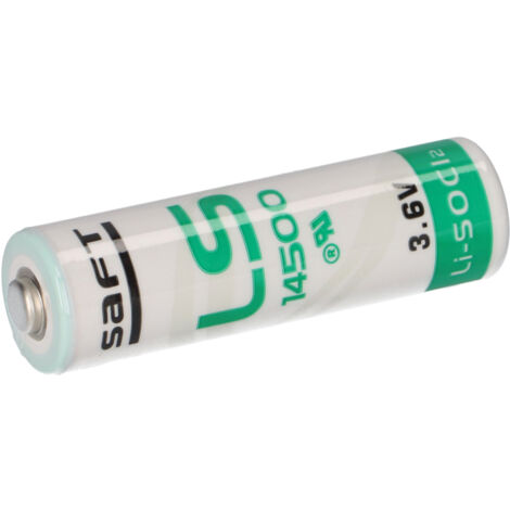 Saft Ls 14500 3,6 V Lithium Saft Lithium Batterie Mit Lötfahne LS-14500CNR,Mignon AA,3,6 V,2600 MAh | ELV Elektronik 3.6V 2600mAh Mignon 14500