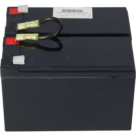 Batterie RBC48 Plug 'n' Play Pour APC Smart UPS 750 Et Onduleurs HP/IBM/Fujitsu Compatibles - 12V - Remplacement Facile