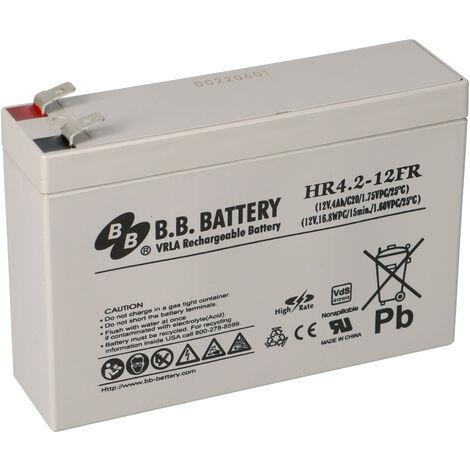 Bleiakku 12V 4,2Ah kompatibel zu Panasonic UP-VW1220P1