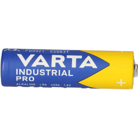 40x Varta AA Industrial Mignon LR06 Batterie 2600mAh 1,5V Alkaline