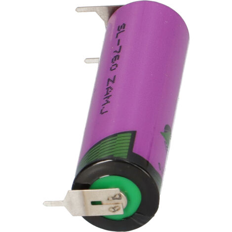 TADIRAN Lithium Batterie SL760/PT – AA (Mignon), 3,6V, 2100mAh, 3er Print, Nicht Wiederaufladbar