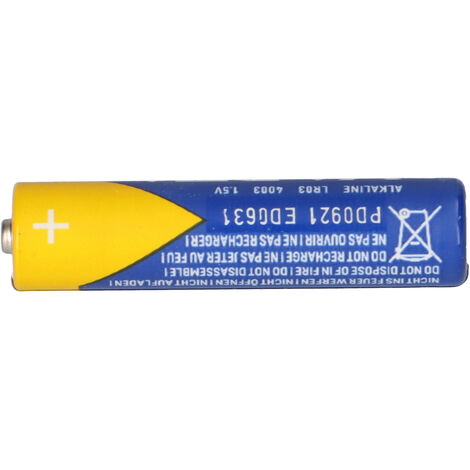 Varta Industrial AAA Micro 4003 Batterien, 10 Stück