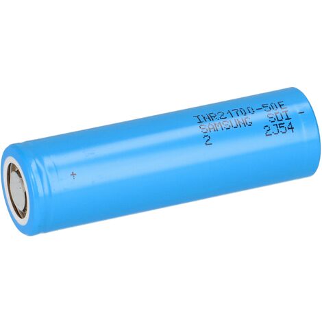 Samsung INR21700-50E 4900mAh 3,6V 10A Li-Ion Akku 21700 – Industrie Zelle