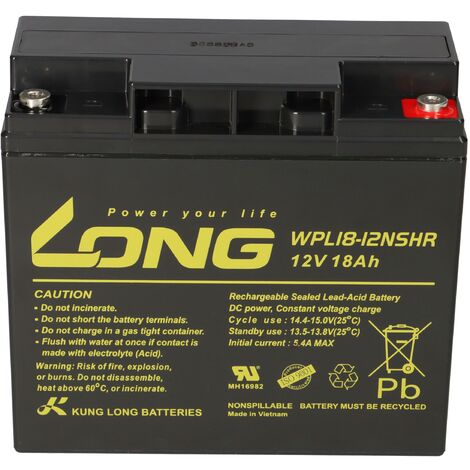 Accu Accu compatibel Sabo grasmaaier 12Volt 4,5Ah lood-vlies AGM onderhoudsvrij