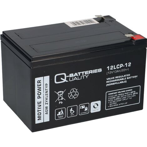 4 x 12V 12AH LEAD BATTERY Fits Roller MZ Charly 