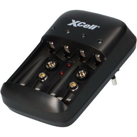 XCell Ladegerät BC-X500 für NiMH AAA & AA Akkus (1/5)