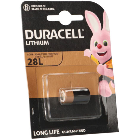 Duracell PX28 Fotobatterie 4SR44 Lithium 150 mAh 6 V – Auslaufschutz – 10 Jahre Lagerungsgarantie – Für Kameras und Keyless-Entry-Systeme (1/5)