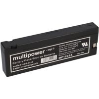 PB Akku Multipower MP1222A für GE Vital Sign Pro 400 Monitor - 12V 2Ah