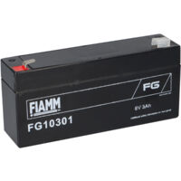 Fiamm Blei-Akku FG10301 6V 3000mAh Pb Faston 4,8mm