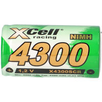 XCell Akku Sub-C 1,2V 4300mAh SC4300 Ni-MH Hochstrom