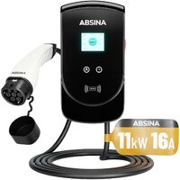 Absina Wallbox Typ 2 - 11kW 16A E-Auto Ladestation