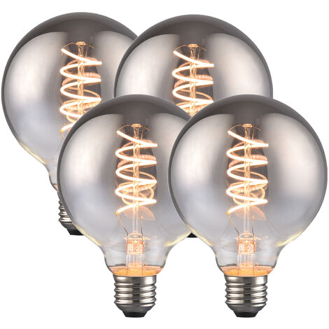 White globe online light bulbs