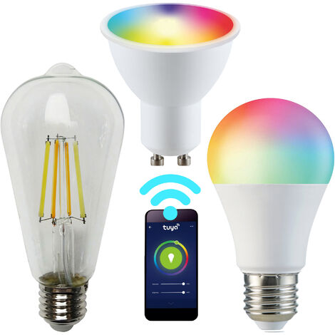 Ampoule LED OSRAM Smart E27 A60 Dimmable CCT+RGB 9W WiFi