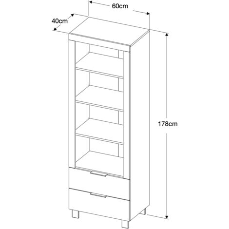 Furneo Display Cabinet Grey White High Gloss Matt Modern Storage Cupboard Blue LED Lights Enzo 18