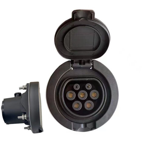 JATRHG Prise de Recharge Type 2, 32A, 3P, Mâle - Modèle T2 32M 3P