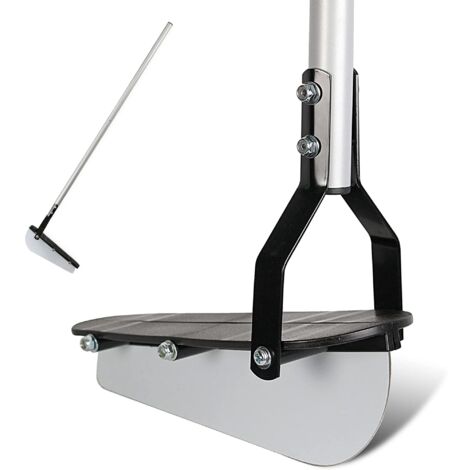 Fishtec – Dresse-bordures mécanique pivotable 28 cm – Lame en acier inoxydable – Manche ergonomique 102 cm – Pour délimitation précise des espaces verts