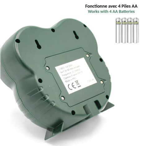 Répulsif FISHTEC Détecteur de Mouvements