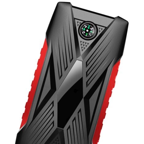 Booster batterie FISHTEC de Voiture 10 000mAh + 2 USB