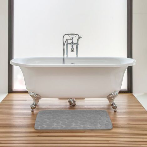 Tapis de bain FISHTEC Galets comfy XXL - 80 x 45 cm