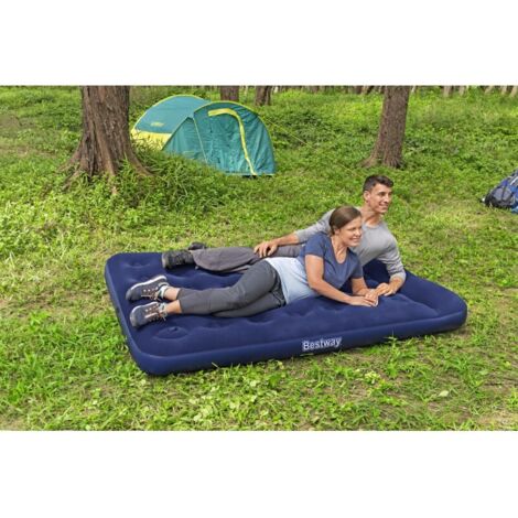 Matelas Gonflable Bestway Venture Double 2 Places Avec Pompe à Pied - 191x137x22 Cm - Neuf