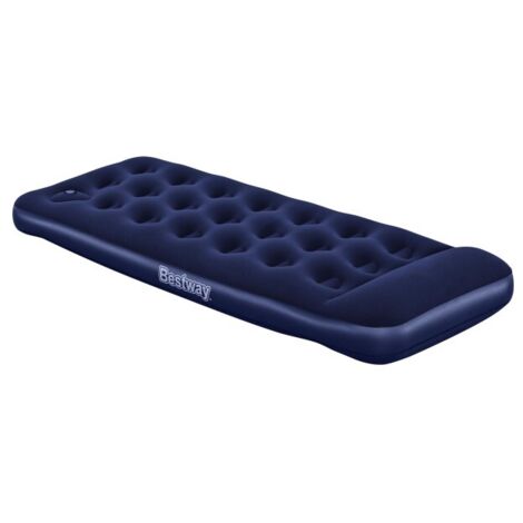 Bestway Matelas camping gonflable 1 place 185x76x28cm avec pompe à pied (1/5)