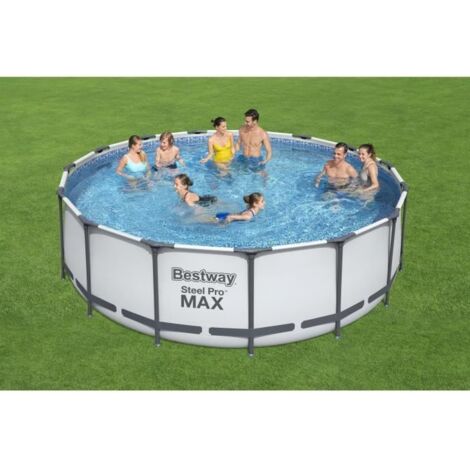 BESTWAY Piscine hors sol ronde Steel Pro Max 457 x 122 cm