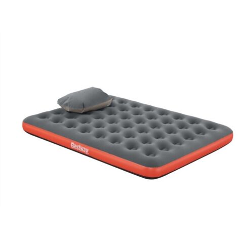 Bestway Matelas gonflable camping 2 personnes 203 x 152 x 22cm avec sac de gonflage (1/5)