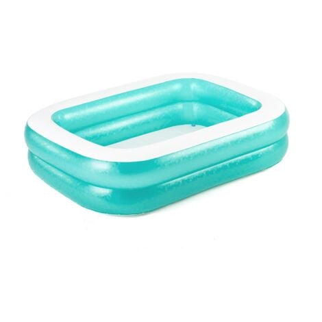 BESTWAY Piscine familiale gonflable translucide 2,00 m x 1,46 m x 48 cm