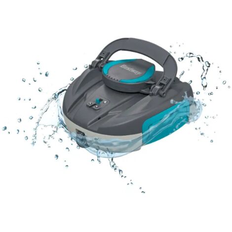 Bestway Robot piscine sans fil Agathe nettoyage fond plat 15 m² max (1/7)
