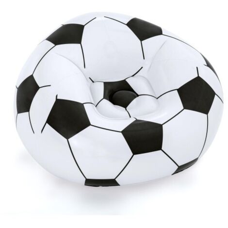 Bestway Fauteuil gonflable ballon de foot Beanless Soccer Ball pour enfants