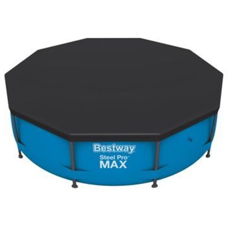 Bestway Bâche 4 saisons ronde 493 cm pour piscine ø460/488 cm (1/4)